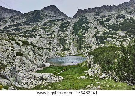 Amazing Panorama of Samodivski Lakes, Pirin Mountain, Bulgaria