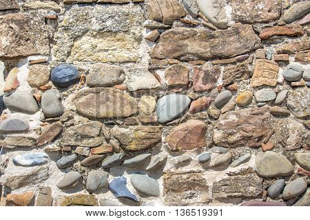 background of old stone wall texture photo.