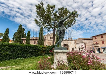 Oldtown Fano In Italy