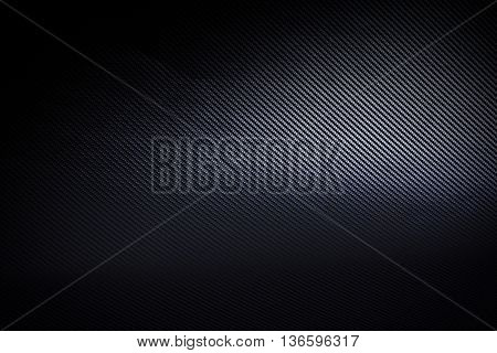 Dark and black carbon fiber background texture