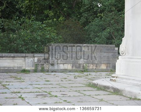 Moltke Statue In Berlin