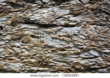 Abstract Old Stone Wall