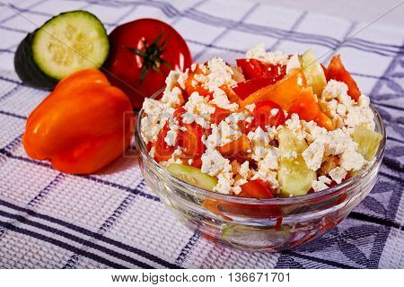 Serbian Traditional Salad