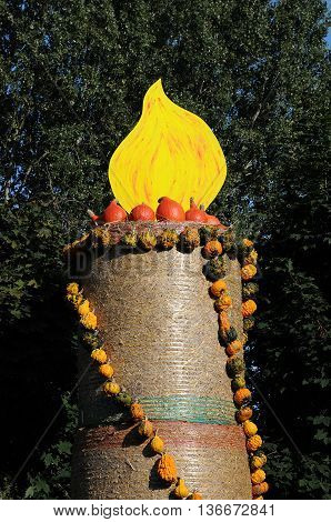 many pumpkins in Germany a thanksgivin day