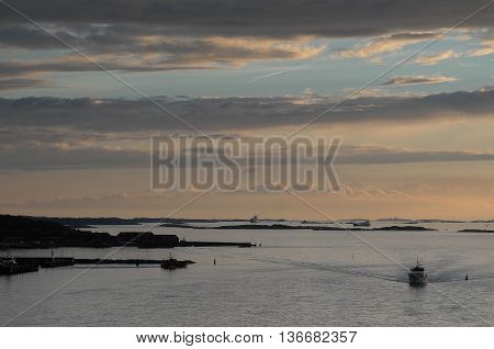 the coast near the City of gothenburg