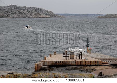 the coast near the swedish City of gothenburg
