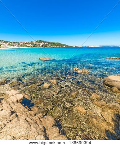 Cala Battistoni on a clear day Sardinia