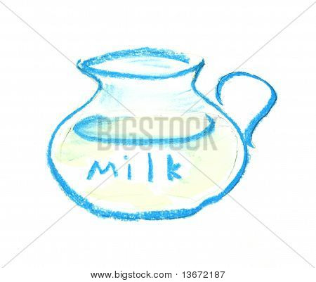 Jub Milch Illustration