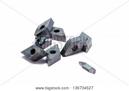 Broken Metal Lathe Tools And Mill Tools