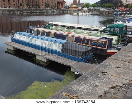 Albert Dock And Salthouse Dock In Liverpool