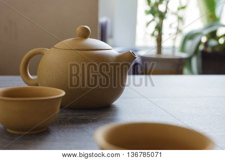 Tea Set Of Yixing Clay