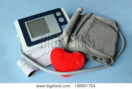Medical still life with patient health information