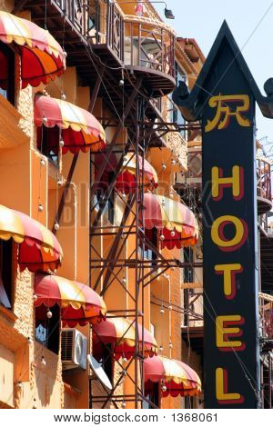 Sinal de Hotel