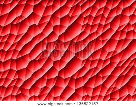 Vector low poly background with gradient fill