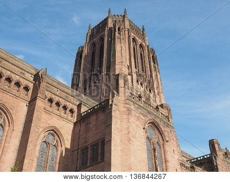 Liverpool Cathedral In Liverpool