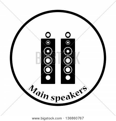 Audio System Speakers Icon