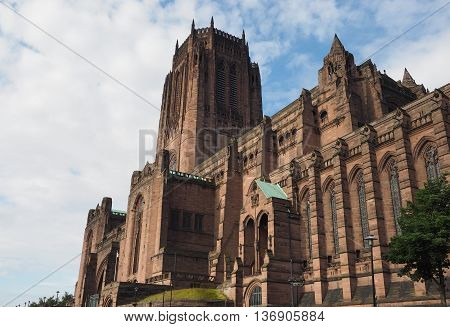 Liverpool Cathedral In Liverpool