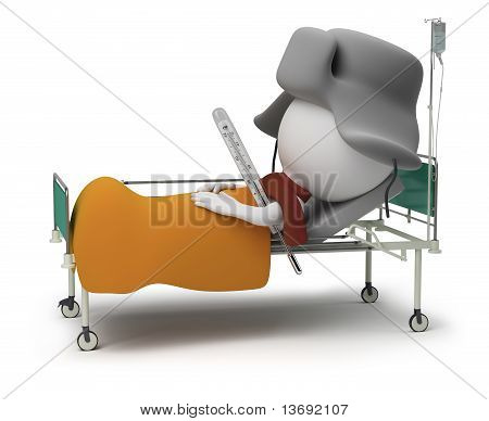 3D små mennesker - Patient