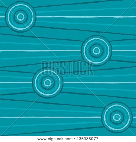 Abstract Aboriginal Line Painting In Vector Format.