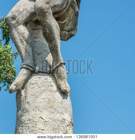 austria, lower austria, retz. calvary