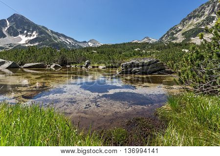 Sivrya peak and Banski lakes, Pirin Mountain, Bulgaria