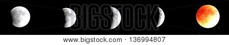 The many phases of the Blood Moon 2015