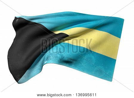 Bahamas Flag Waving