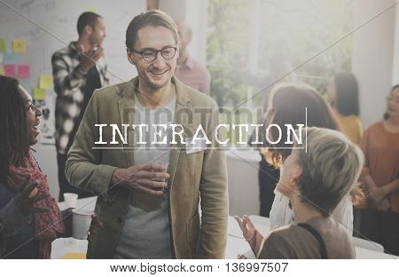 Interaction Collaboration Cooperation Coperate Synergy Concept