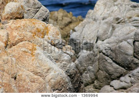 Rochers de la côte californienne