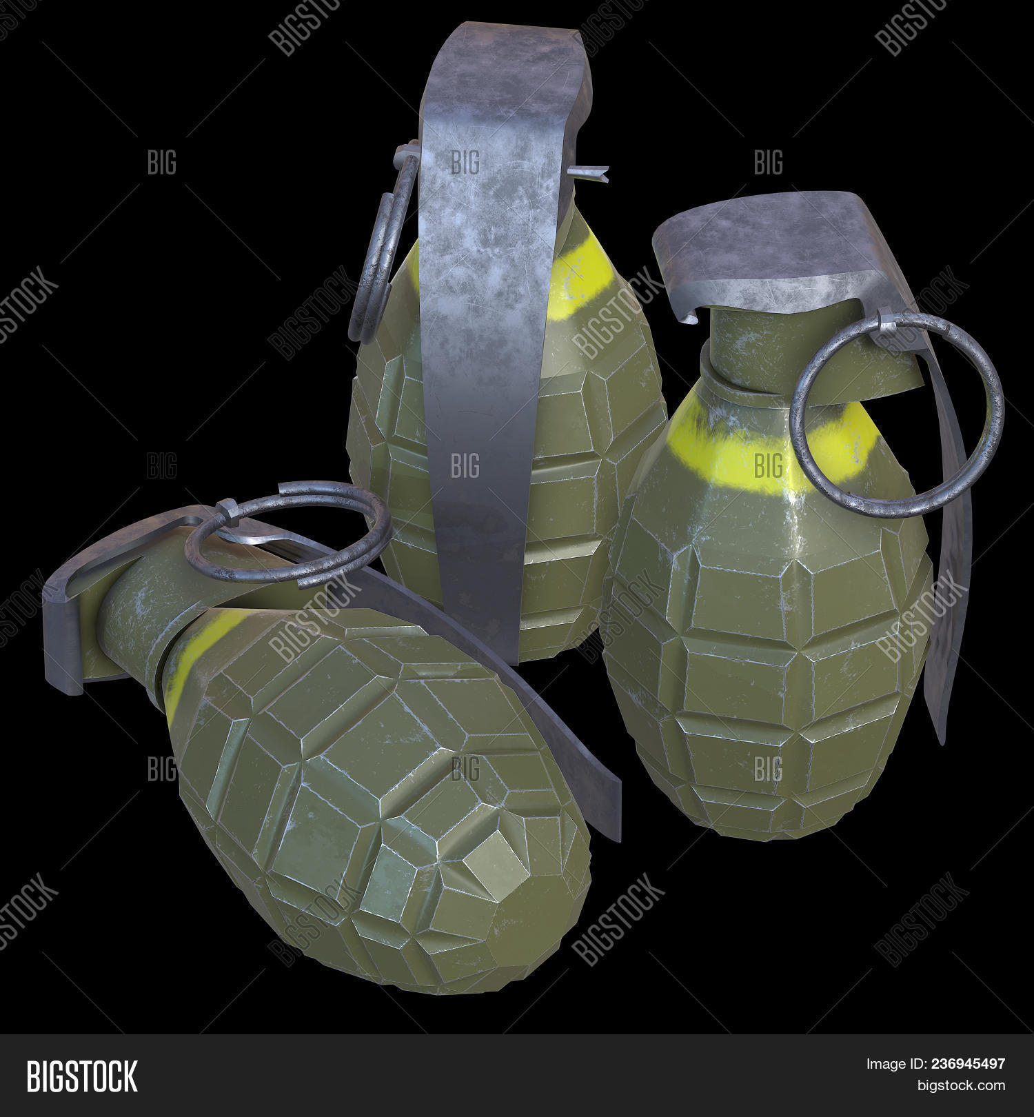 Hand Bomb Frag Grenade Image & Photo (Free Trial) Bigstock