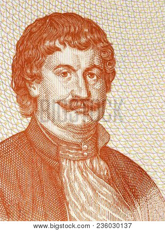 Rigas Feraios, A Portrait From Greek Money