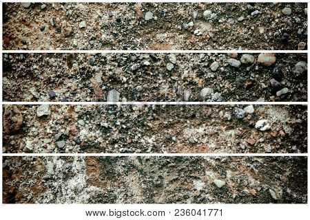 Old Like Mars Texture, Stone Wall Background Or Rock Surface - Good For Web Site Or Mobile Devices.