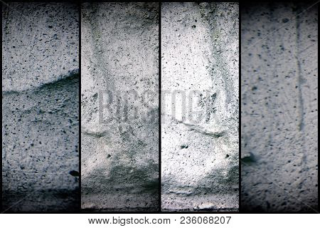 Cemet Grunge Wall Texture, Stone Background For Web Site Or Mobile Devices.