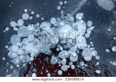 Frozen In Ice Cavity With Oxygen