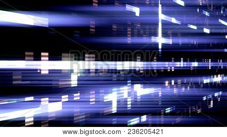 Data Glitch Random Digital Signal Malfunction. High Resolution Illustration 11101 From A Series Of A