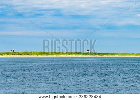 Beautiful Landscape Of Atlantic Ocean Beach Cape Cod Massachusetts Us