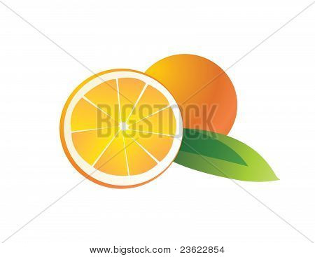 Vector orange