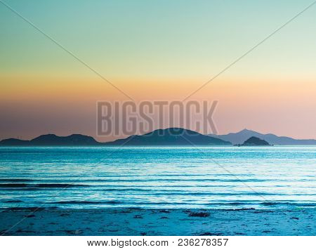 Pui O Beach In Hong Kong, Lantau Island
