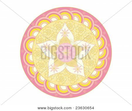 Onam Pookalam tło