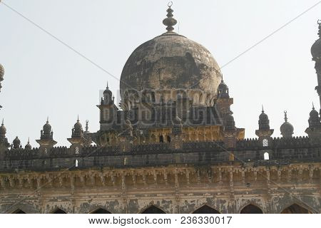 The Ibrahim Rauza Complex Rauza - `grave` Which Was Under Construction Till 1627, Includes Ibrahim A