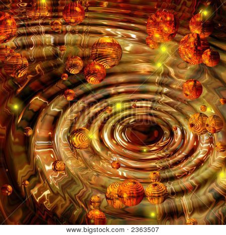 Altın Swirls
