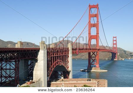 Golden Gate-bron, San Francisco, Kalifornien, USA