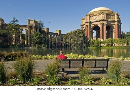 Pałac sztuk pięknych, San Francisco, California, Stany Zjednoczone Ameryki