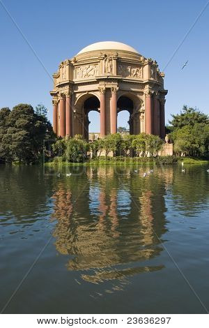 Pałac sztuk pięknych, San Francisco, California, Stany Zjednoczone Ameryki
