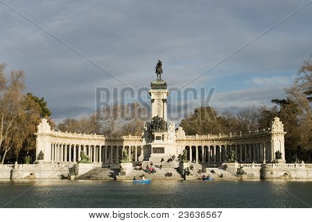 Alfonso Monument à Madrid