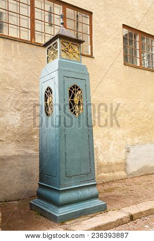 Outdoor Exhibition At Norsk Folkemuseum, Vertical Image.