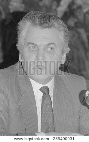 Moscow, Ussr - February 19, 1991: Chairman Of The State Committee On Prices Of The Ussr Senchagov Vy