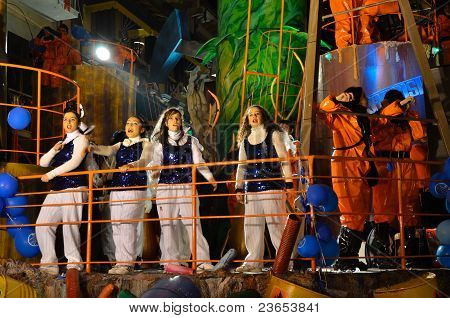 Night Carnival Of Viareggio