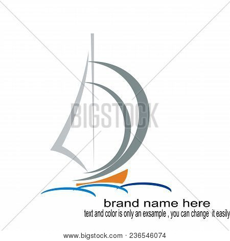 Creative Sample Design Sailling Logo Graphic Resources