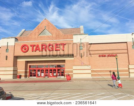 Entrance To Target The Second-largest Discount Store Retailer In Usa